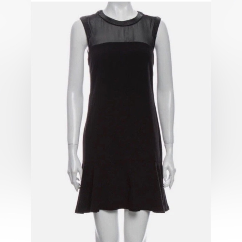 Sandro Crew Neck Mini black Dress